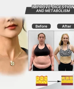 Lenreey™ Magnetic Black Hematite Weight Loss Necklace