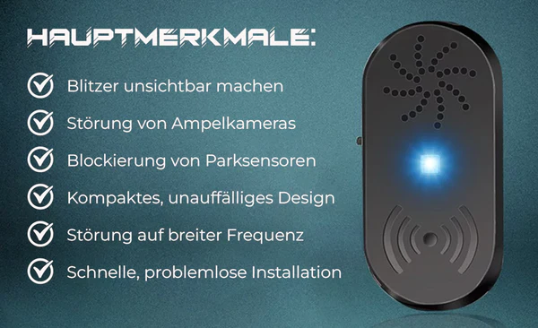 Lyseemin™ AI-Techology Vehicle Signal Concealer Device