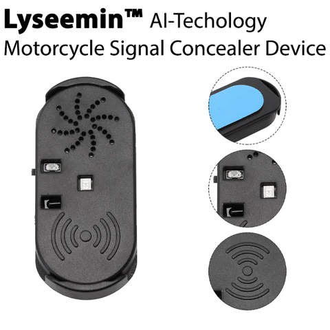 Lyseemin™ AI-ತಂತ್ರಜ್ಞಾನ ಮೋಟಾರ್ ಸೈಕಲ್ ಸಿಗ್ನಲ್ ಕನ್ಸೀಲರ್ ಸಾಧನ