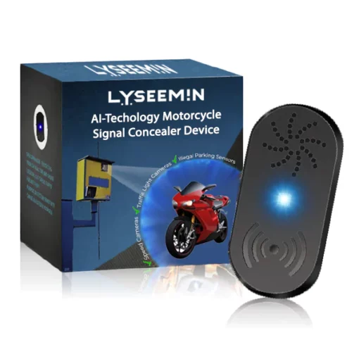 Lyseemin™ AI-Techology Motorrad Signal Concealer Apparat
