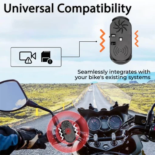 Dispositivo corretivo de sinal para motocicleta Lyseemin™ AI-Techology