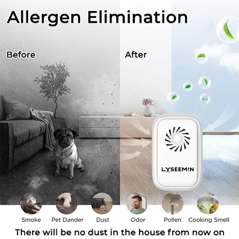 Lyseemin™ Dust & Allergens -ilmaionisaattori