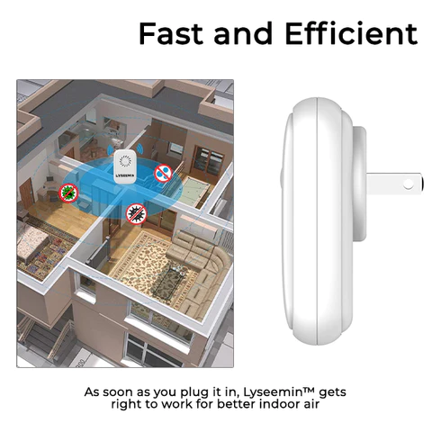 Lyseemin™ Dust & Allergens -ilmaionisaattori