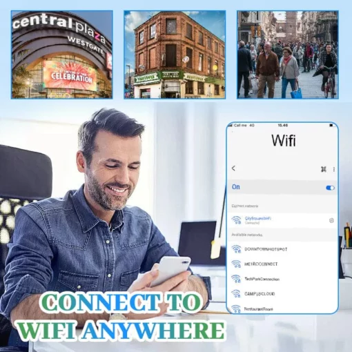 Lyseemin™ EasyAccess Wi-Fi બ્રેકથ્રુ ઇન્સ્ટન્ટ કનેક્ટ