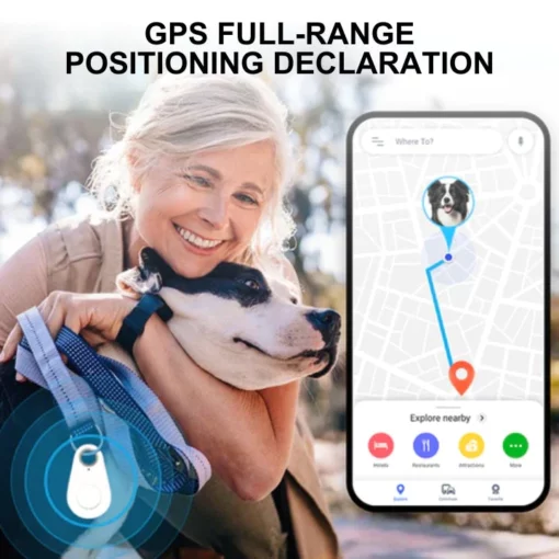 Localizare radio GPS Lyseemin™ fără griji pentru animale de companie
