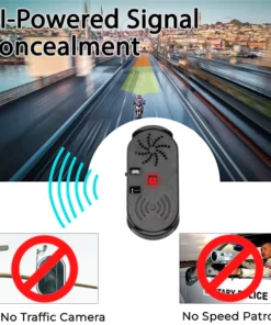 Lyseemin™ AI-Techology Motorradsignalverdeckungsgerät