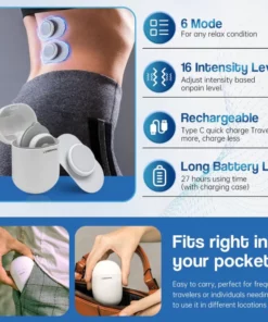 Lyseemin™ EMS Electric Muscle Stimulation Therapy - Smart Portable Massager