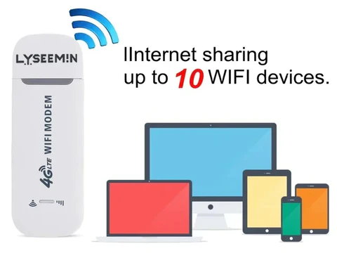 Lyseemin™ LTE Router Wireless USB Mobile Broadband Adapter