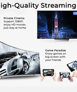 Lyseemin™ TV Streaming Device - Free Access to All Channels