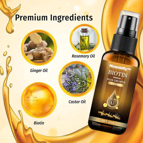 Moonbiffy™ Biotin Premium Hair Growth Serum