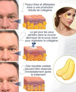 Nouvelle recherche - Patch pour les yeux en or 24K