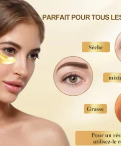 Nouvelle recherche - Patch pour les yeux en or 24K