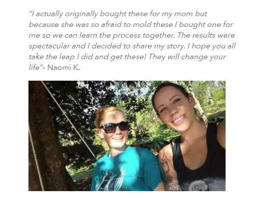 Nurbini™Adjustable Snap-On Dentures