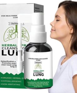 Organic Herbal Lung Repair Nasal Spray: Powerful Lung Clearing and Repairing
