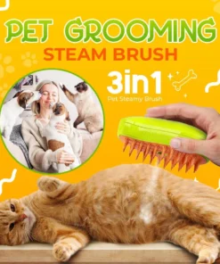 Pet Grooming Steamy Brush