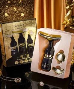 REPLACEABLE ESSENCE CREAM INTRODUCER NECK EYE ELECTRIC FACE MASSAGER