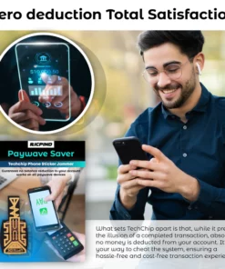 RICPIND 2 Paywave Saver Techchip Phone Sticker Jammer