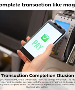 RICPIND 2 Paywave Saver Techchip Phone Sticker Jammer