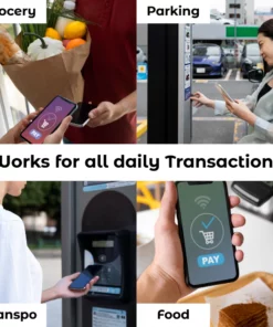 RICPIND 2 Paywave Saver Techchip Phone Sticker Jammer