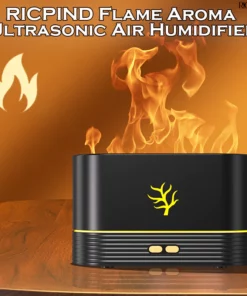 RICPIND Flame Aroma Ultrasonic Air Humidifier