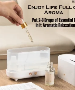 RICPIND Flame Aroma Ultrasonic Air Humidifier