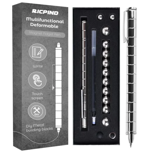 Stylo Fidget magnétique déformable multifonctionnel RICPIND