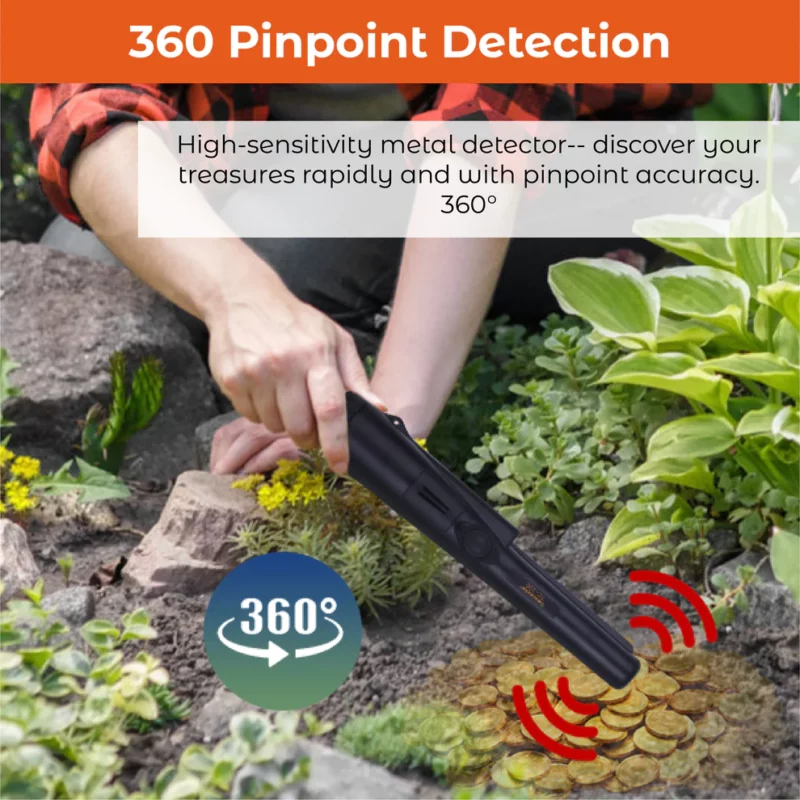 RICPIND Treasure Find High Sensitivity Metal Detector