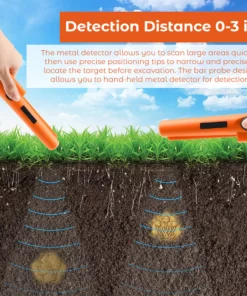 RICPIND Treasure Find High Sensitivity Metal Detector