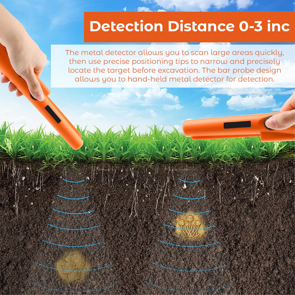 RICPIND Treasure Find High Sensitivity Metal Detector