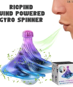RICPIND Wind-powered Gyro Spinner