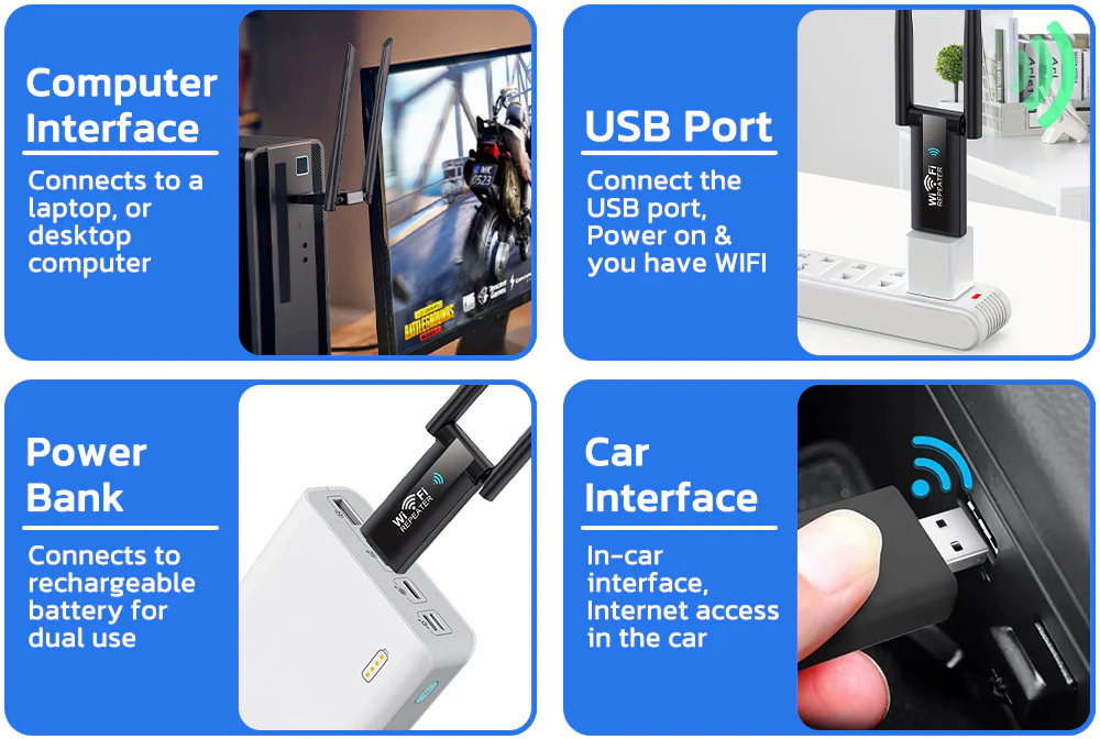 Remifa™ Satellite Portable WiFi USB