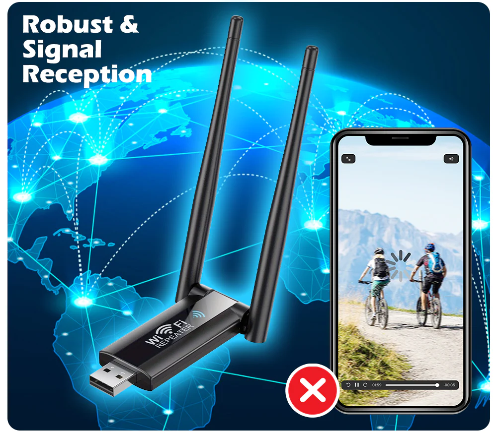 Remifa™ Satellite Portable WiFi USB