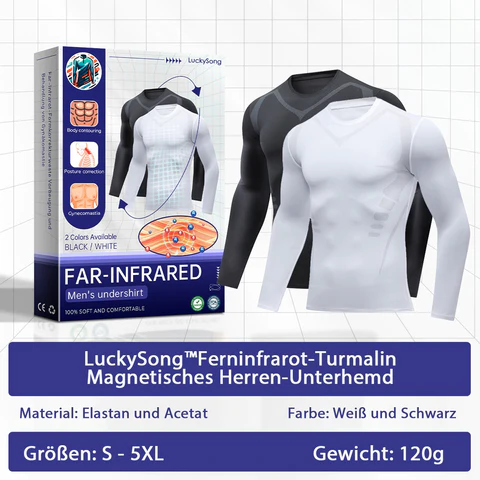 SEAGRIL™ Fern-Infrarot Turmalin Magnetisches Herren-Unterhemd