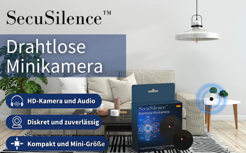 SecuSilence™ Drahtlose Minikamera