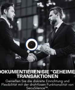 SecuSilence™ Drahtlose Minikamera