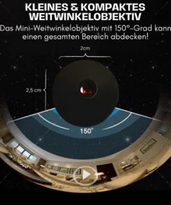 SecuSilence™ Drahtlose Minikamera