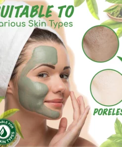 Seurico™ Green Tea Clay Mask Stick For Oil Control