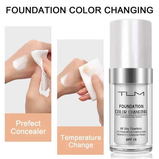 Seurico™ Super Coverage Color Changing Foundation