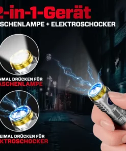 VoltGuard Elite 2 in 1 Militär-Taschenlampe