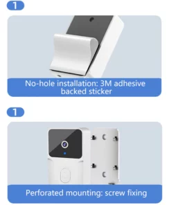 WiFi/Bluetooth dual-use smart video and call doorbell