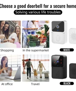 Wi-Fi/Bluetooth dual-eji smart vidiyo wee kpọọ mgbịrịgba ọnụ ụzọ