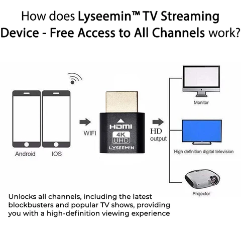 iRosesilk™ 4K TV All-in-One Streaming Device