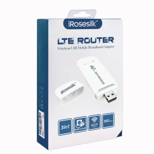 Маршрутизатор iRosesilk™ 5G LTE Беспроводной USB-адаптер мобильного широкополосного доступа