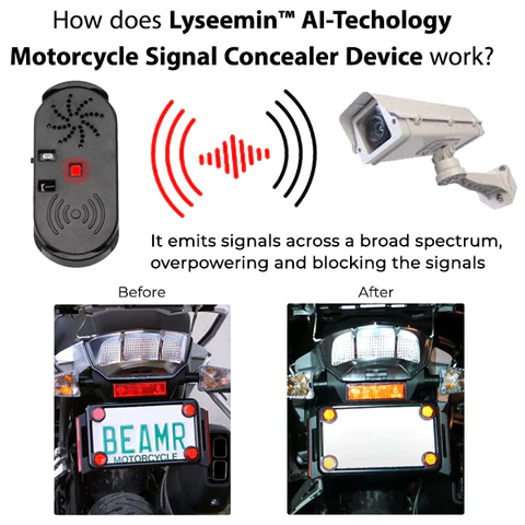 Lyseemin™ AI-Techology Vehicle Signal Concealer Device