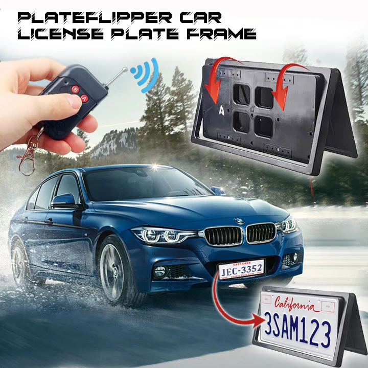 Lyseemin™ 3s PlateFlipper Kennzeichenhalter für Autos - Wowelo - Your Smart  Online Shop