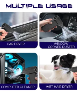 Seurico Electric Hot Air Snow Sweeper Portable Blower