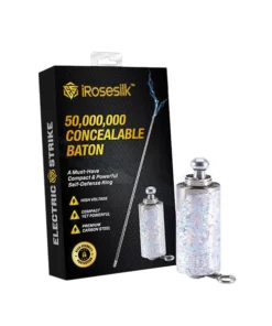iRosesilk™ Ultra ElectricSpark 50,000,000 Volts Concealable Baton