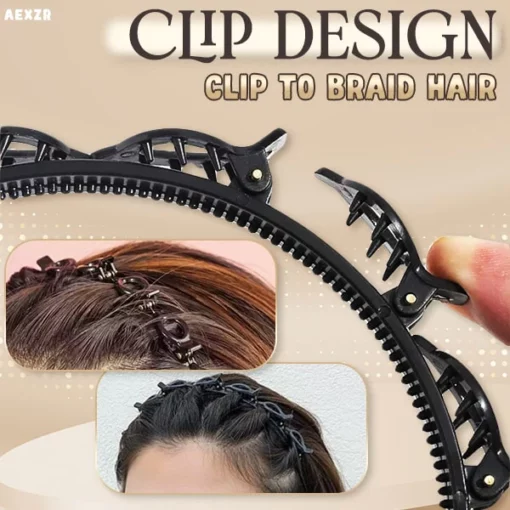 Aexzr™ Easy-Twist Clip-Stirnband