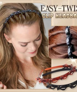 Aexzr™ Easy-twist Clip Headband