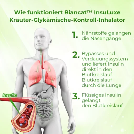 Biancat™ InsuLuxe Kräuter-Glykämische-Controll-Inhalator